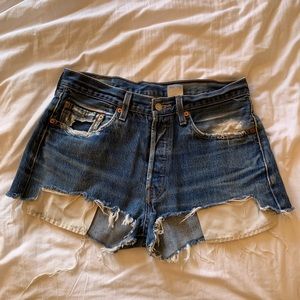 Levi denim shorts